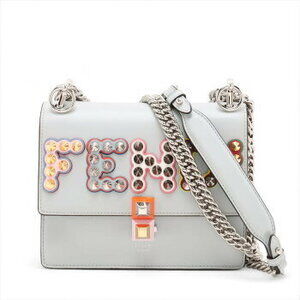 Fendi Canai leather shoulder bag crossbody handbag
